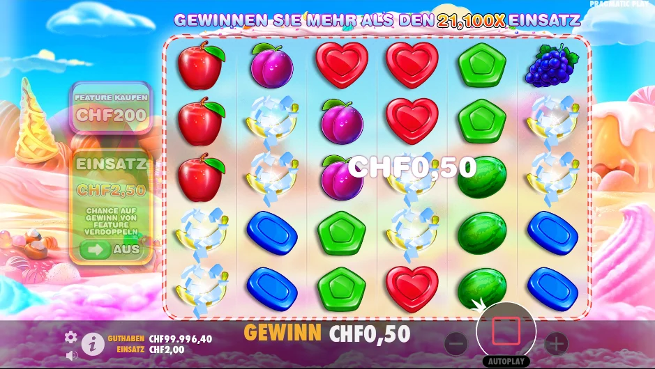 Sweet Bonanza Spielverlauf
